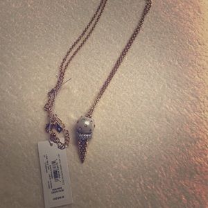 Kate Spade ice cream cone adjustable necklace